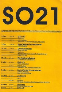 16/03/1997: Batchas “Plattform Hörsturz SO21”